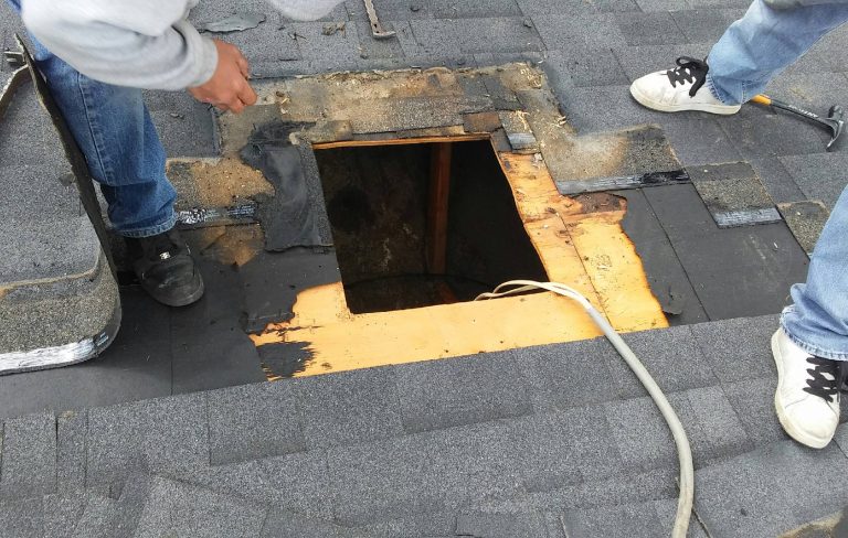 SOLAR-POWER-ATTIC-FAN-BEING-INSTALLED